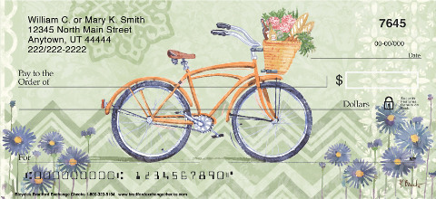 Bicycles Personalized Checks