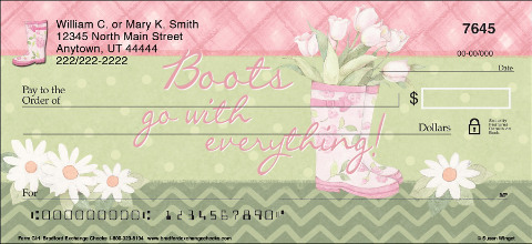 Farm Girl Personalized Checks