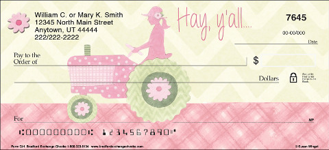 Farm Girl Art Checks