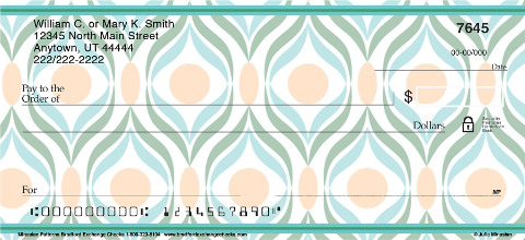 Minasian Patterns Personalized Checks