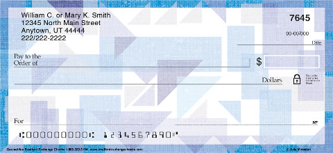 Geometrics Personalized Checks