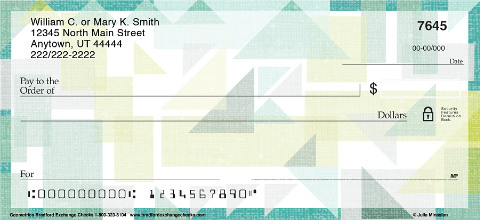 Geometrics Art Checks