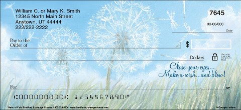Make a Wish Art Checks