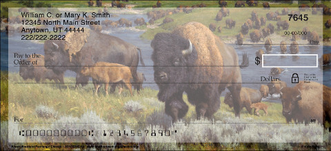 Bison Personalized Checks
