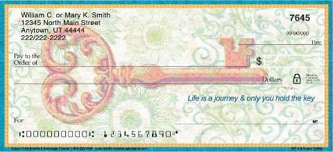 Keys of Life Personalized Checks