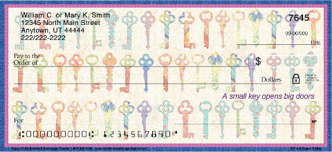 Keys of Life Art Checks