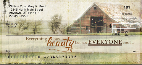 Faith Family Farming Art Checks