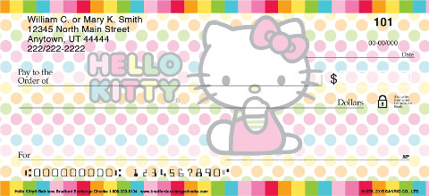 Hello Kitty Colors Art Checks