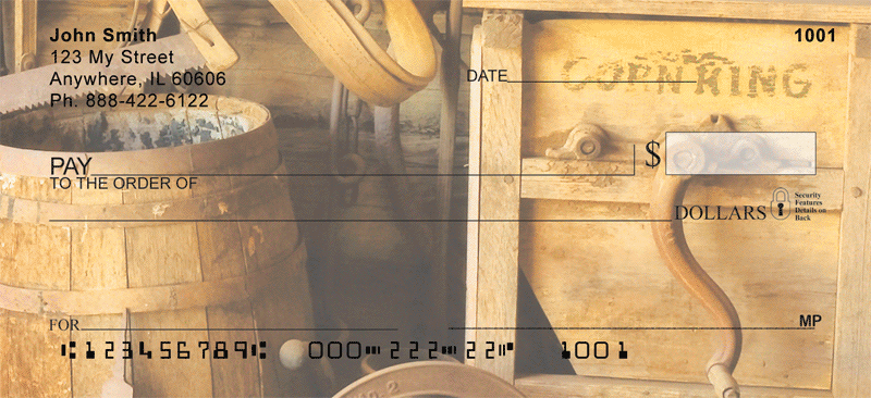 Treasures Of Days Gone Bye Personal Checks