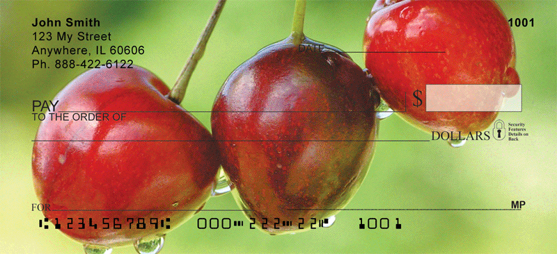 Cherries Personal Checks