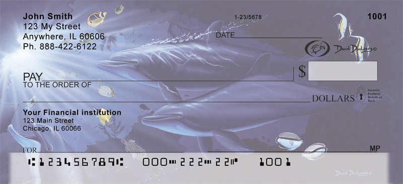Ocean by David Dunleavy Personal Checks