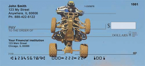 ATV Dirt Racing Personal Checks