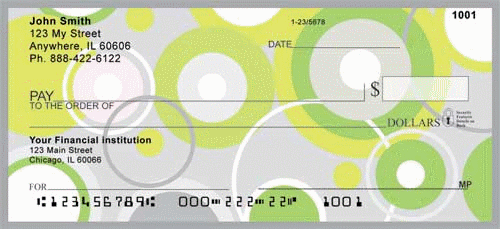 Stylish Patterns Personal Checks
