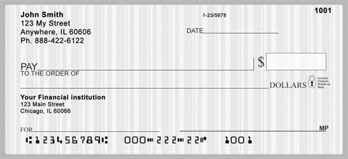 Modern Suites Personal Checks