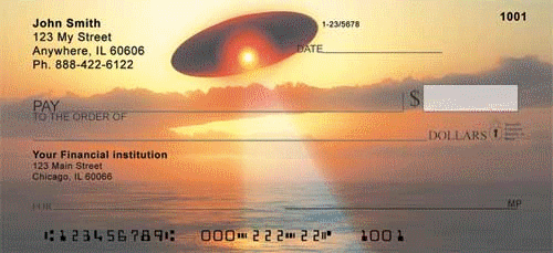Alien Abduction Personal Checks