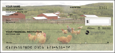 Farm Sanctuary A Compassionate World Begins with You Personal Checks