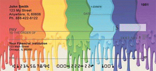 Painting Rainbows Personal Checks