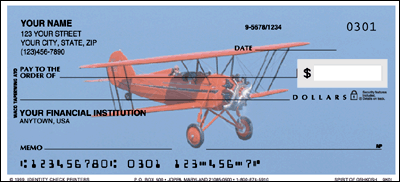 Oshkosh Taperwing Waco ATO Personal Checks