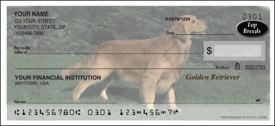 Top Breeds Golden Retriever Personal Checks