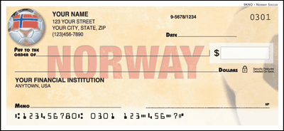 Norway World Soccer Personal Checks