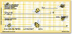 Cute as a Bug Art Checks