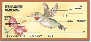 The Hummingbirds Personal Checks