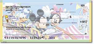 Mickeys Adventures Personalized Checks