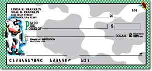 Moo Money Art Checks