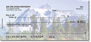 Peaceful Panoramas Personal Checks