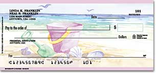 Seaside Personalized Checks