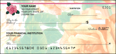 Majestic Rose Personal Checks
