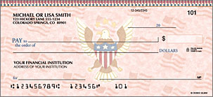 America the Beautiful Scenic Personalized Checks