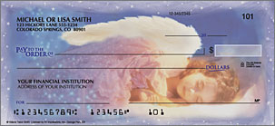 Angel Faces Personalized Checks
