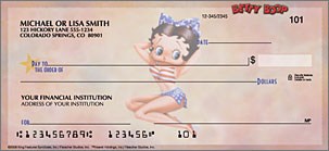 Betty Boop Just Say Boop Checks