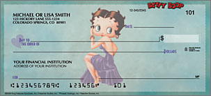 Betty Boop Just Say Boop Personalized Checks