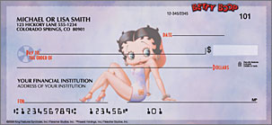 Betty Boop Just Say Boop Art Checks