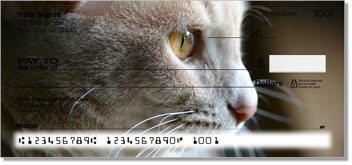 Pet Cat Personalized Checks