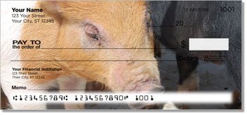 Hog Heaven Personalized Checks