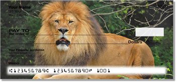 Lion Personalized Checks