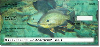 Bluegill Personalized Checks