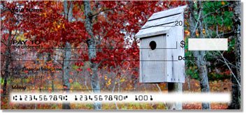 Rustic Birdhouse Checks