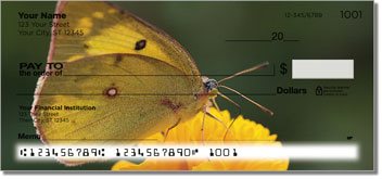 Butterfly Garden Personalized Checks