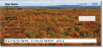 Fall in the Country Personalized Checks