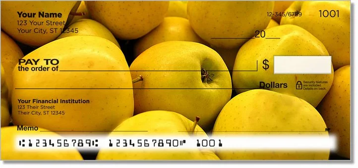 Not-So Forbidden Fruit Personal Checks