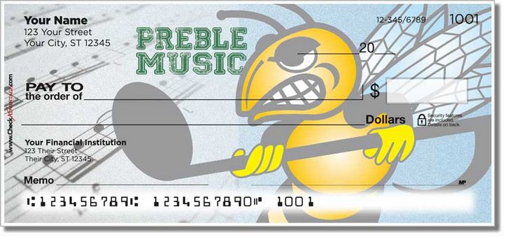 Preble Music Personal Checks