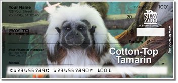 NEW Zoo Endangered Species Personalized Checks
