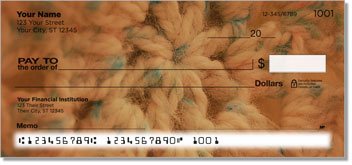 Knitting and Stitching Personalized Checks