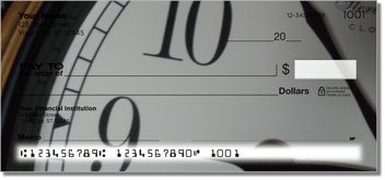 Classic Clock Personalized Checks