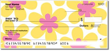 Retro Flower Checks