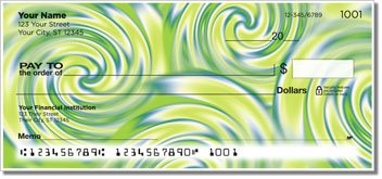 Psychedelic Swirl Checks